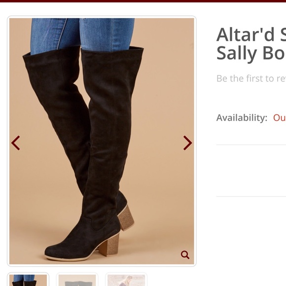 NEW LISTING NWB Altar’d State Andrea black boot❤️ - Picture 2 of 7